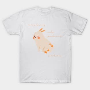 Rabbit Lovers Gift Every Rabbit Needs Somebunny Sometimes T-Shirt